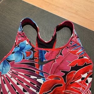 Floral Nike Sports Bra